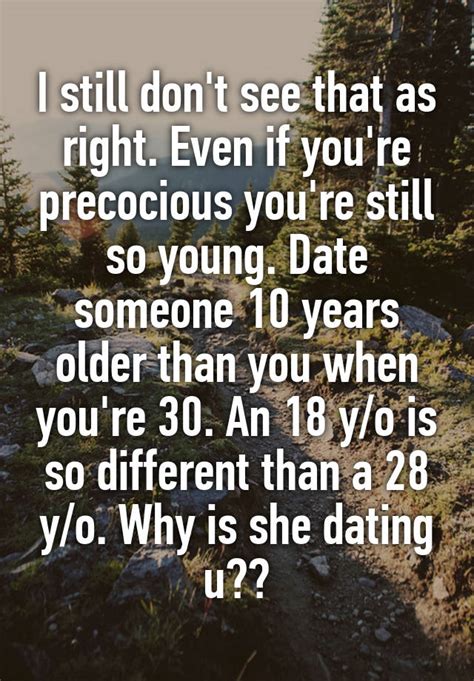 im dating someone 30 years older